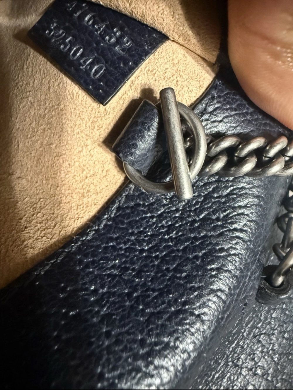 Gucci Beige and Black mini cross body purse - Picture 6 of 8